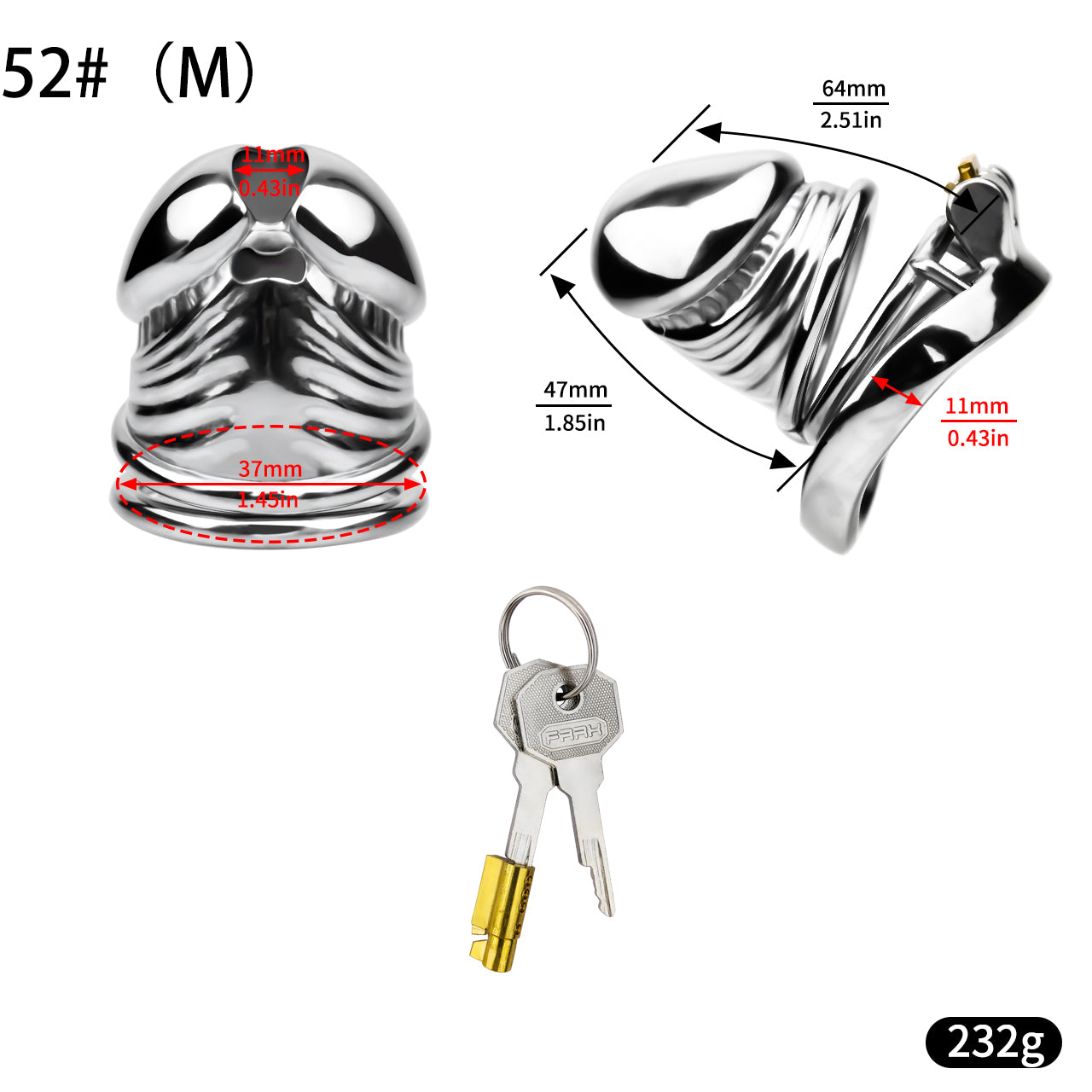 Steel Chastity Cage Chastitycage.cc