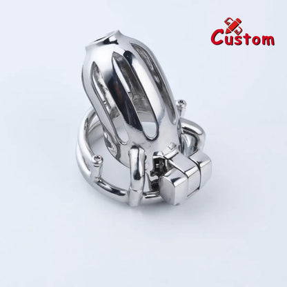 Steel Custom Chastity Cage T11 Chastitycage.cc
