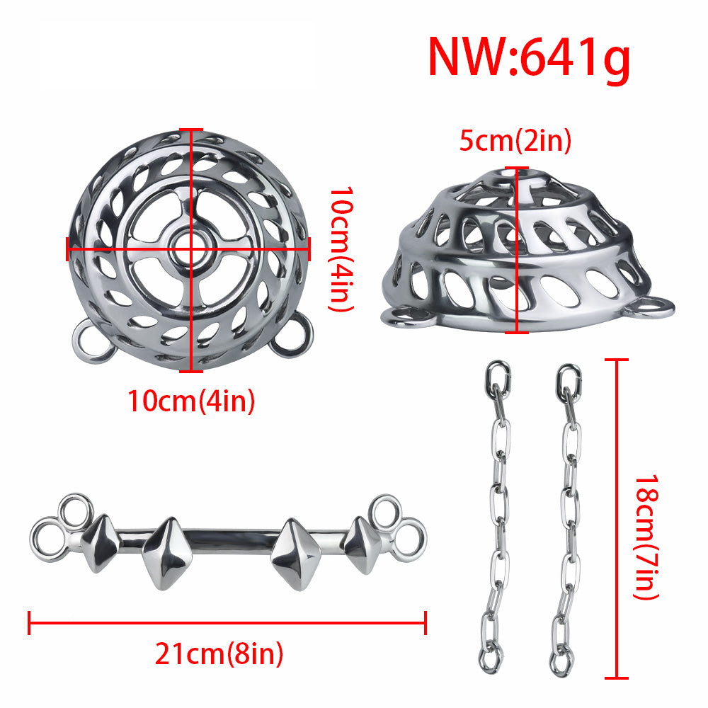 Top#04 Wearable Chastity Cage Chastitycage.cc