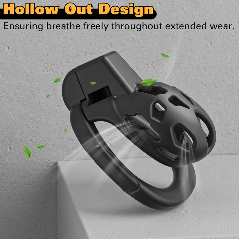 Ultimate Control with Invisible Lock Chastitycage.cc