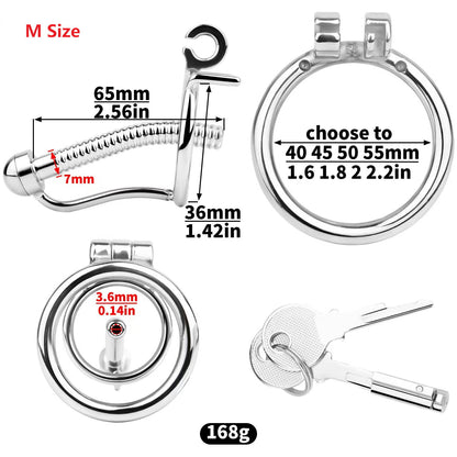 Urethral Chastity Cage - Easy to Pee Chastitycage.cc