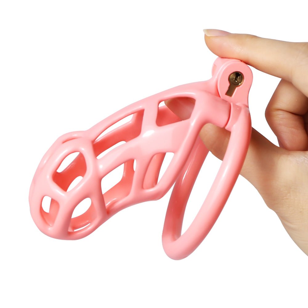 V2 Premium Paint Cobra Cage - 5 Sizes Chastitycage.cc