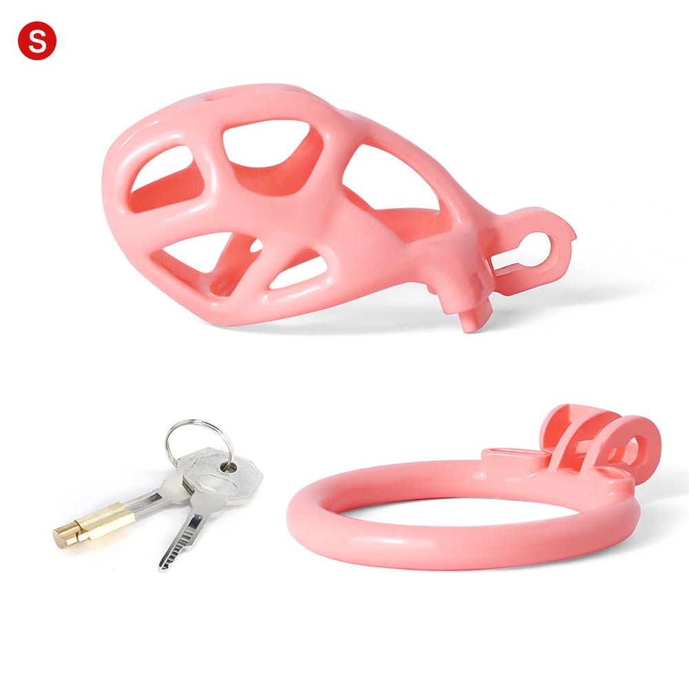 V2 Premium Paint Cobra Cage - 5 Sizes Chastitycage.cc