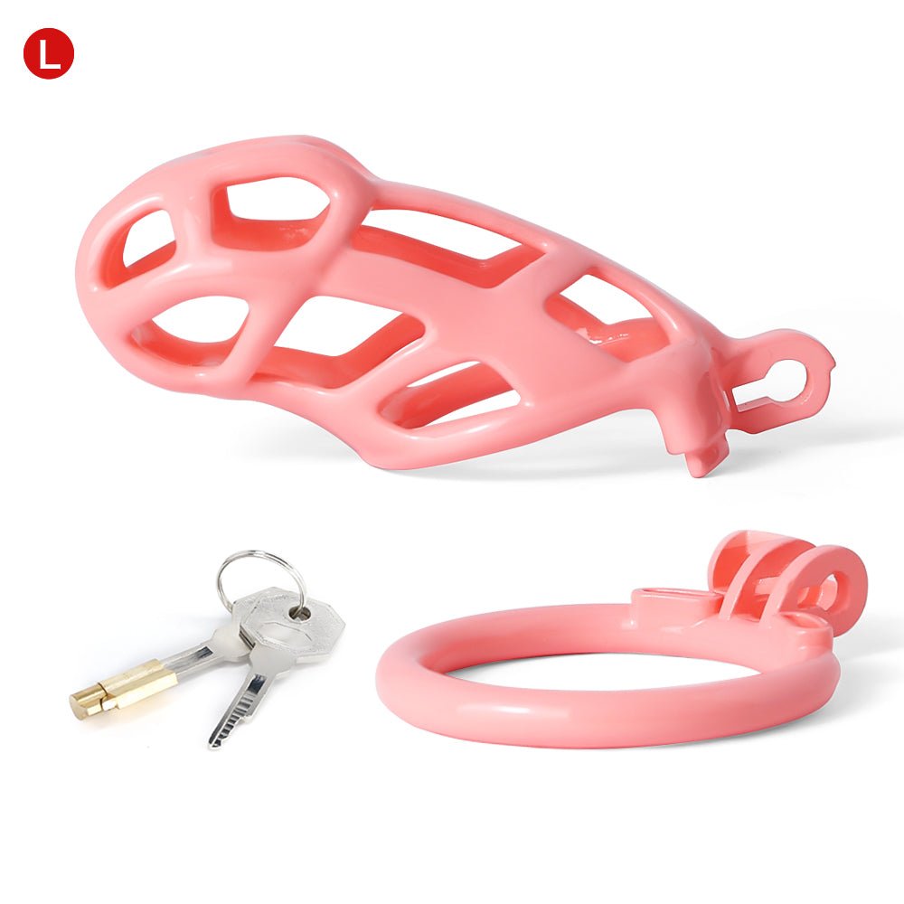 V2 Premium Paint Cobra Cage - 5 Sizes Chastitycage.cc