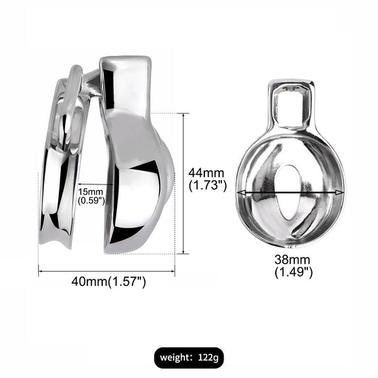 Vagina Shaped Chastity Cage Chastitycage.cc