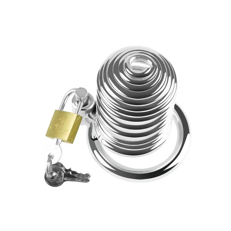 Vertical Multiple Loop Cock Cage Chastitycage.cc