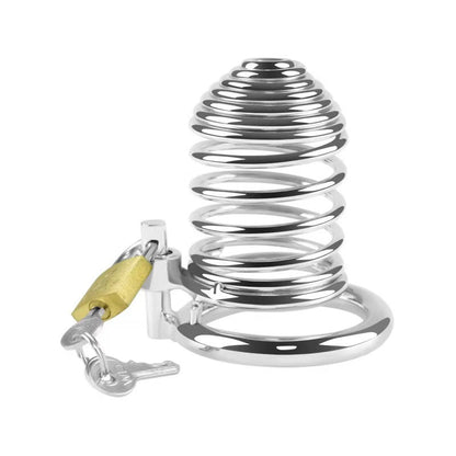 Vertical Multiple Loop Cock Cage Chastitycage.cc