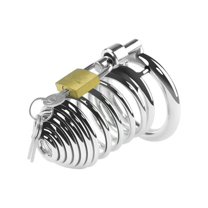 Vertical Multiple Loop Cock Cage Chastitycage.cc