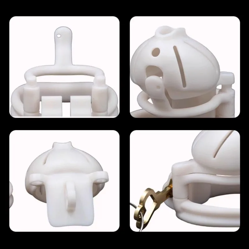 White Male Cock Cage