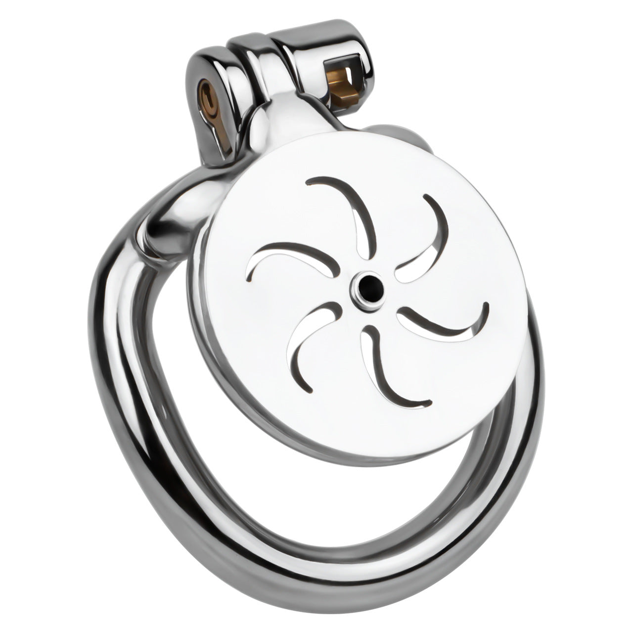 Wind and Fire Wheel Flat Chastity Lock