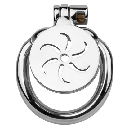 Wind and Fire Wheel Flat Chastity Lock Chastitycage.cc