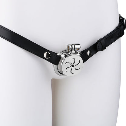 Wind and Fire Wheel Flat Chastity Lock Chastitycage.cc