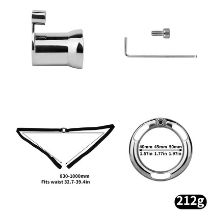 WrenchLock Negative Chastity Cage Chastitycage.cc